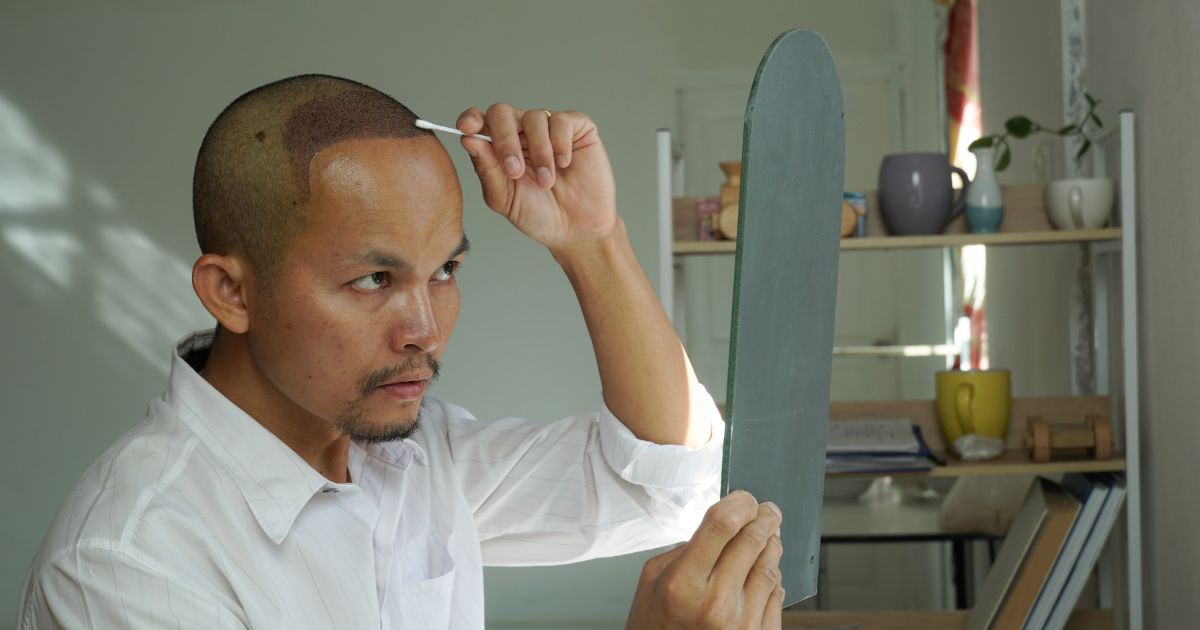 حكة الرأس بعد زراعة الشعر