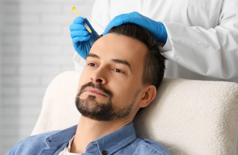 الآثار الجانبية لزراعة الشعر